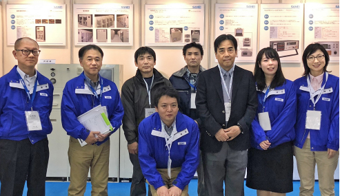 展示会でのワンショット